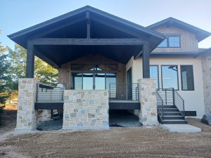 Exterior of house image for the blog Best Paints for Metal Based on Surface Type and Use