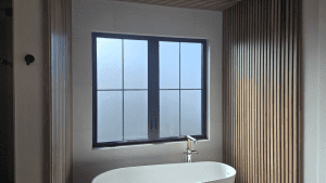Bathroom entrance in the house for the blog 10 Best Bathroom Paint for Moisture Resistance