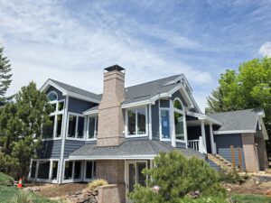 Home remodeling painting in Northern Colorado; Exterior painting before winter in Milliken CO